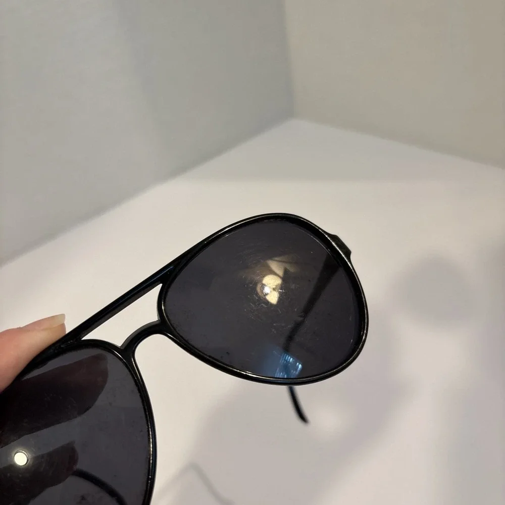Vintage Walt Disney Co Mickey Mouse Aviator Kids Sunglasses Made In Mauritius
